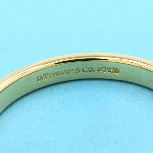 Tiffany & Co Flat Band Ring /3mm (0.12in)# Near 20.5