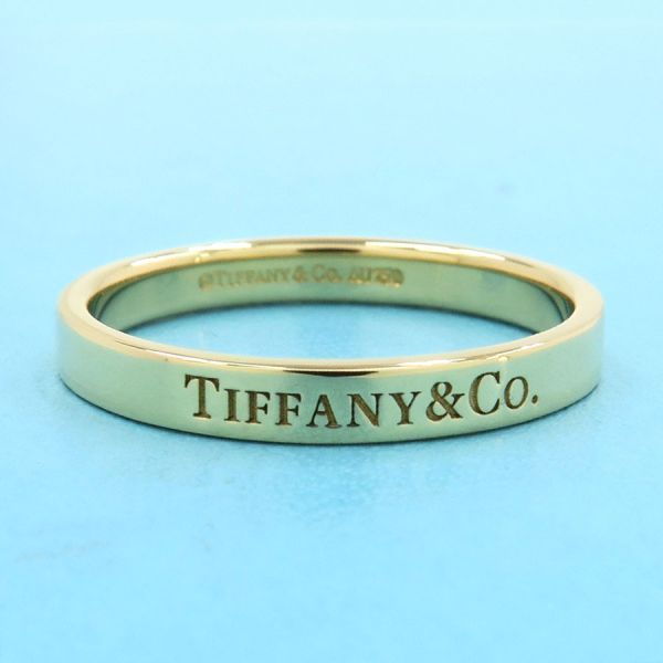 Tiffany & Co Flat Band Ring /3mm (0.12in)# Near 20.5