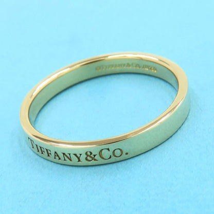 Tiffany & Co Flat Band Ring /3mm (0.12in)# Near 20.5