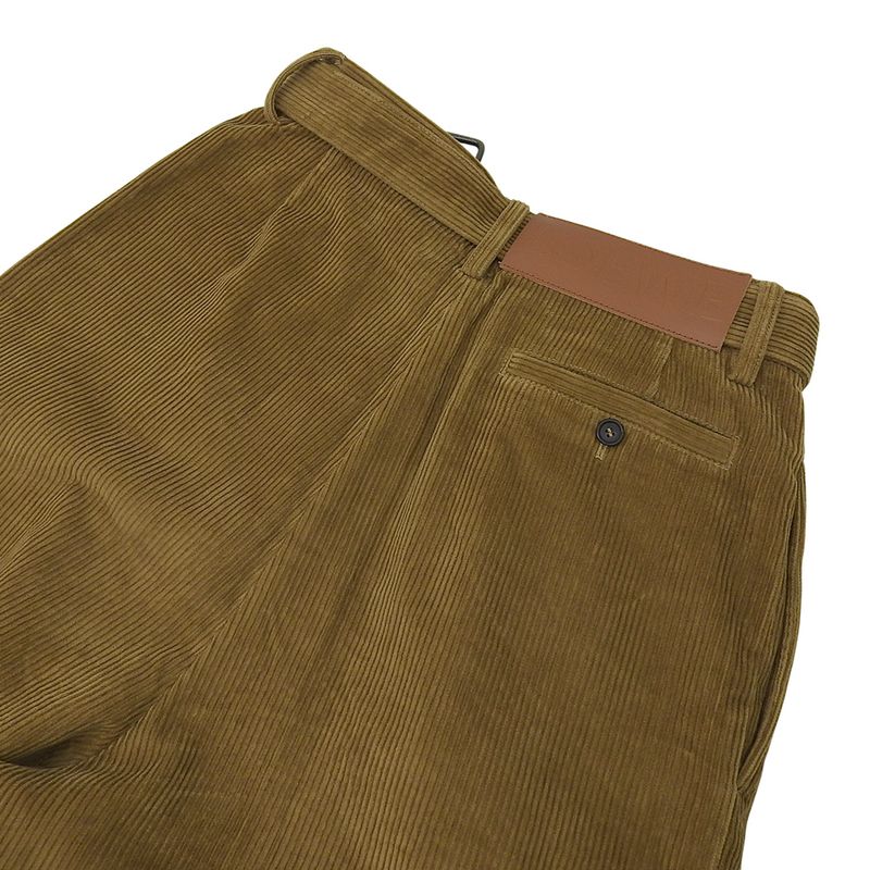 Loewe Beautiful Cotton Baggy Wide Pants Bottoms Men's Brown 44 H526y04w69 44