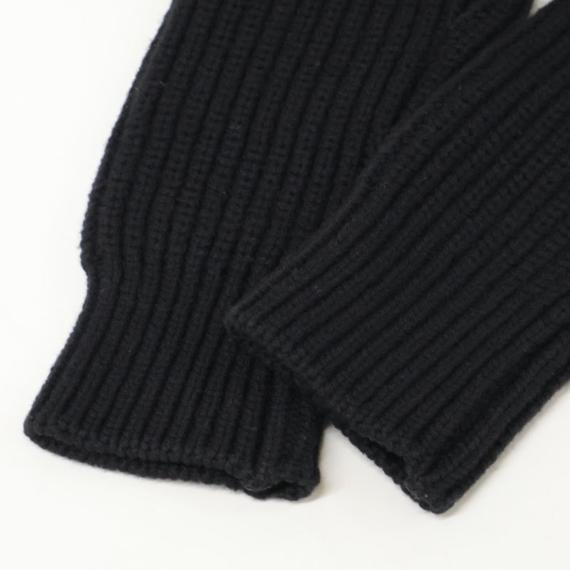 Prada Sport 125238 S90 06 Black Blue Fox Fur Knit Hoodie 38