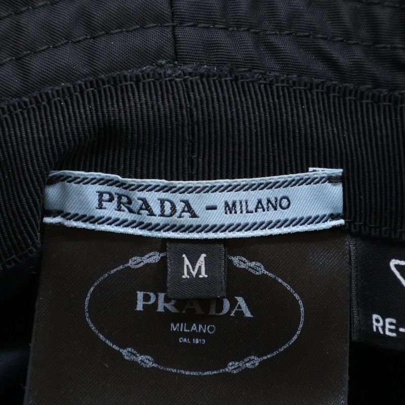 Prada instant Sale 1hc137 2DMI Re-nylon Nylon Bucket Hat M