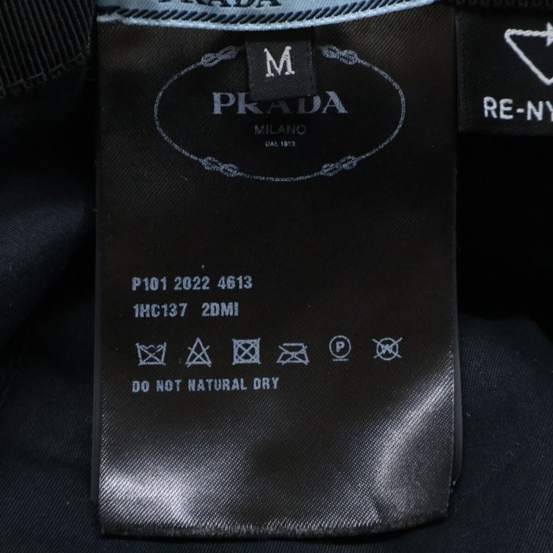 Prada instant Sale 1hc137 2DMI Re-nylon Nylon Bucket Hat M