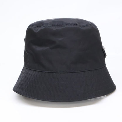 Prada2hc137 Re-nylon Triangle Logo Plate Bucket