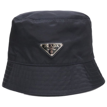 Prada2hc137 Re-nylon Triangle Logo Plate Bucket