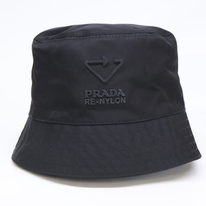 Prada2hc137 Re-nylon Triangle Logo Plate Bucket