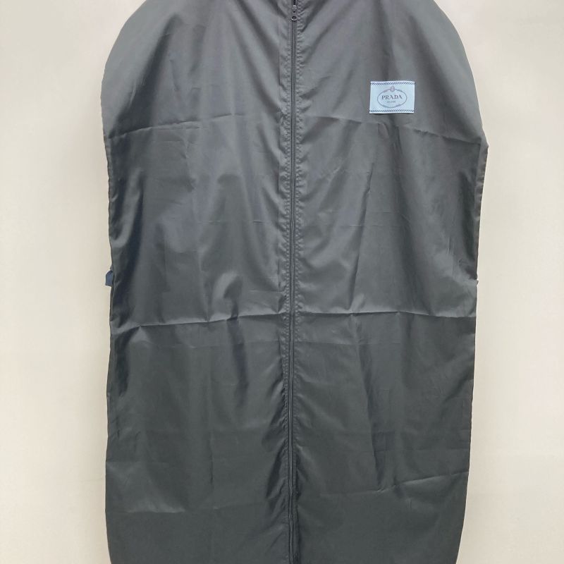 Prada 13SS Navy Cotton And Polyester Gathered Trench Coat 38