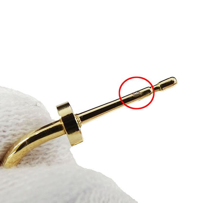 Louis Vuitton Earrings Women's Branded Monogram Earrings Blooming Gold M64859