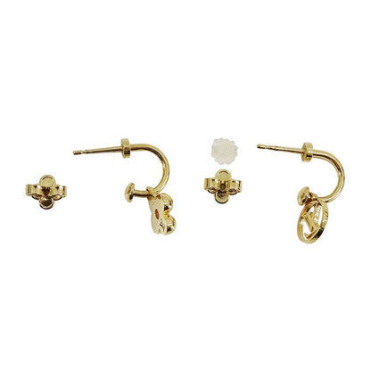 Louis Vuitton Earrings Women's Branded Monogram Earrings Blooming Gold M64859