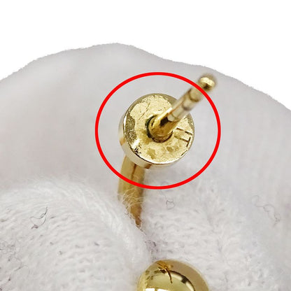 Louis Vuitton Earrings Women's Branded Monogram Earrings Blooming Gold M64859