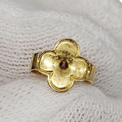 Louis Vuitton Earrings Women's Branded Monogram Earrings Blooming Gold M64859