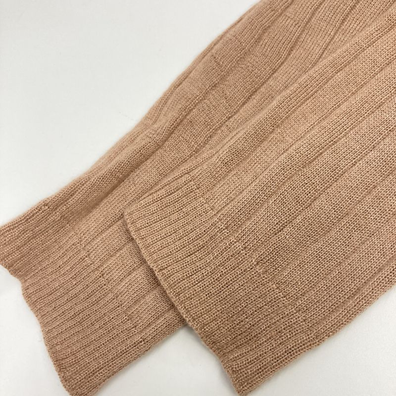 Christian DIOR 844s81am115 Brown Cashmere Silk BEE Embroidered Crewneck Knit 34