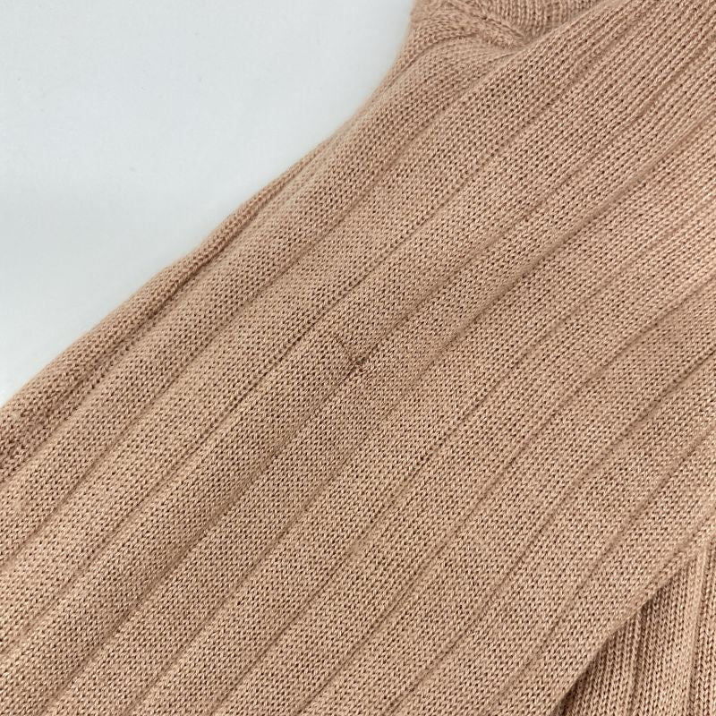 Christian DIOR 844s81am115 Brown Cashmere Silk BEE Embroidered Crewneck Knit 34