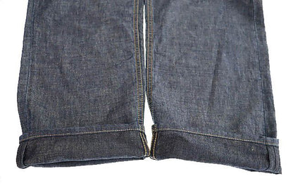 Prada 24SS Triangle Logo Plate 5 Pocket Denim Pants Jeans Gep374 31 Indigo