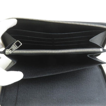 Louis Vuitton Round Zipper Long Wallet Organizer Damier Graphite Christopher