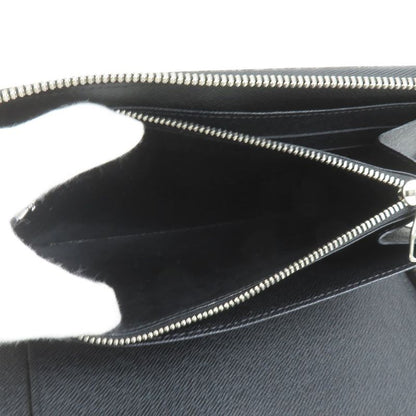 Louis Vuitton Round Zipper Long Wallet Organizer Damier Graphite Christopher