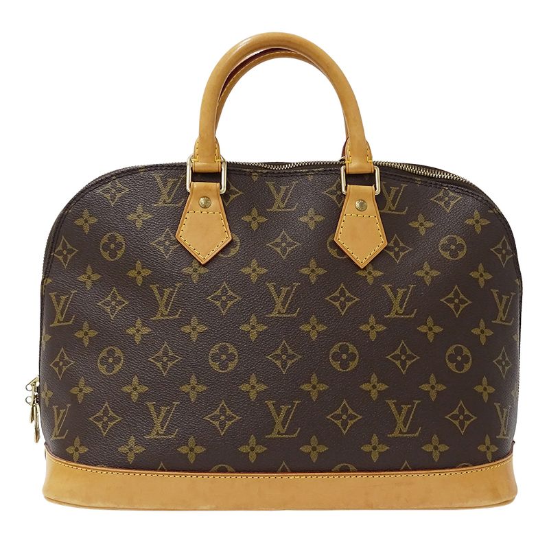 Louis Vuitton Bag Monogram Women's Branded Handbag Alma M51130 Brown Fashionable