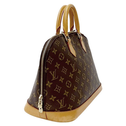 Louis Vuitton Bag Monogram Women's Branded Handbag Alma M51130 Brown Fashionable