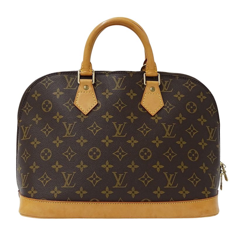 Louis Vuitton Bag Monogram Women's Branded Handbag Alma M51130 Brown Fashionable