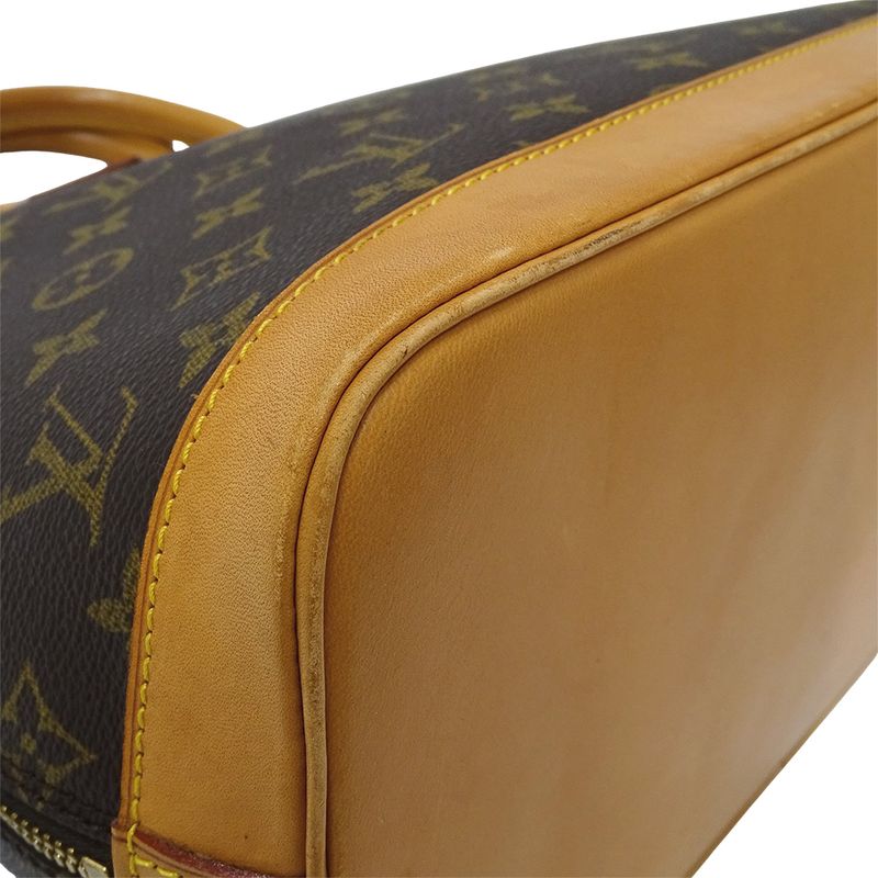 Louis Vuitton Bag Monogram Women's Branded Handbag Alma M51130 Brown Fashionable