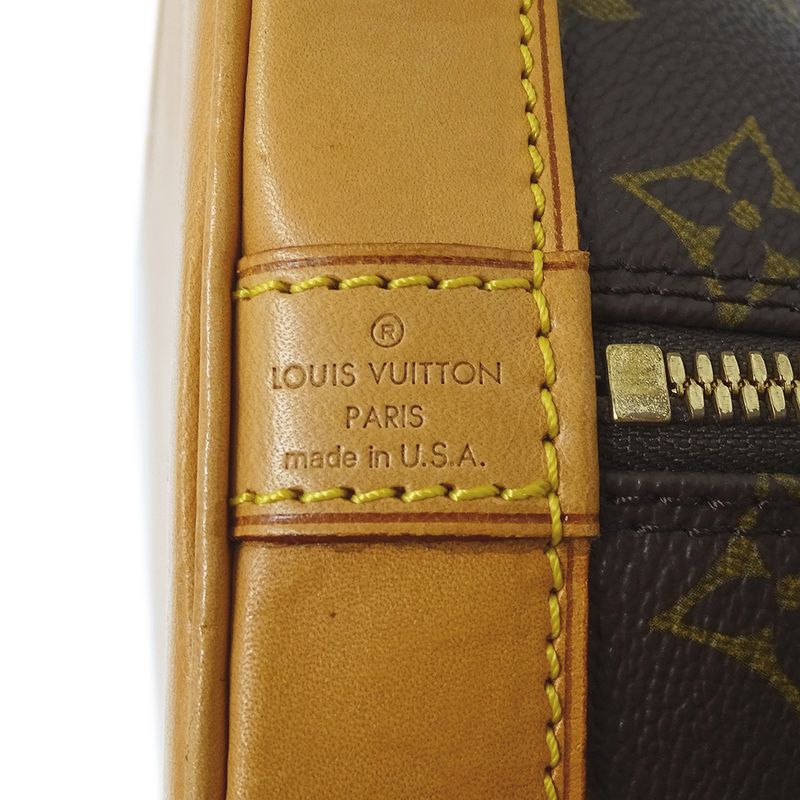 Louis Vuitton Bag Monogram Women's Branded Handbag Alma M51130 Brown Fashionable