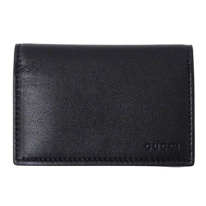 Gucci Card Case Men's Brand Business Card Holder GG Emblem GG Fabric Card Case