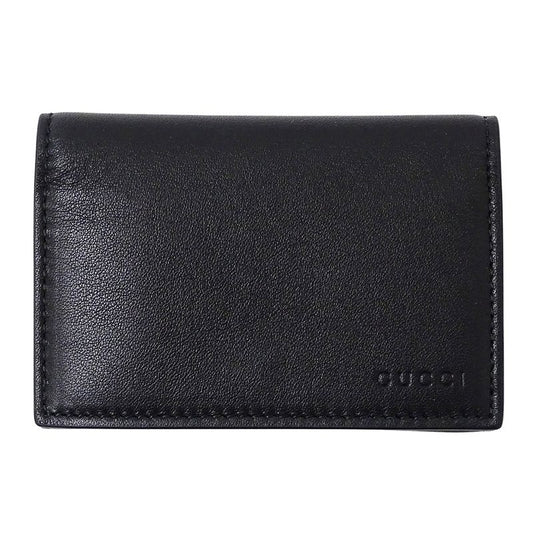 Gucci Card Case Men's Brand Business Card Holder GG Emblem GG Fabric Card Case