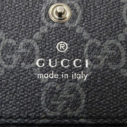 Gucci Card Case Men's Brand Business Card Holder GG Emblem GG Fabric Card Case