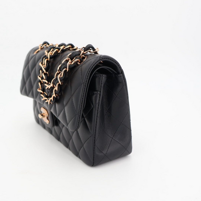 Chanel Rose Gold Flap Bag