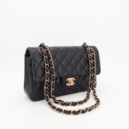 Chanel Rose Gold Flap Bag