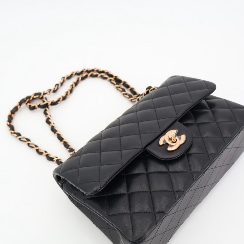 Chanel Rose Gold Flap Bag