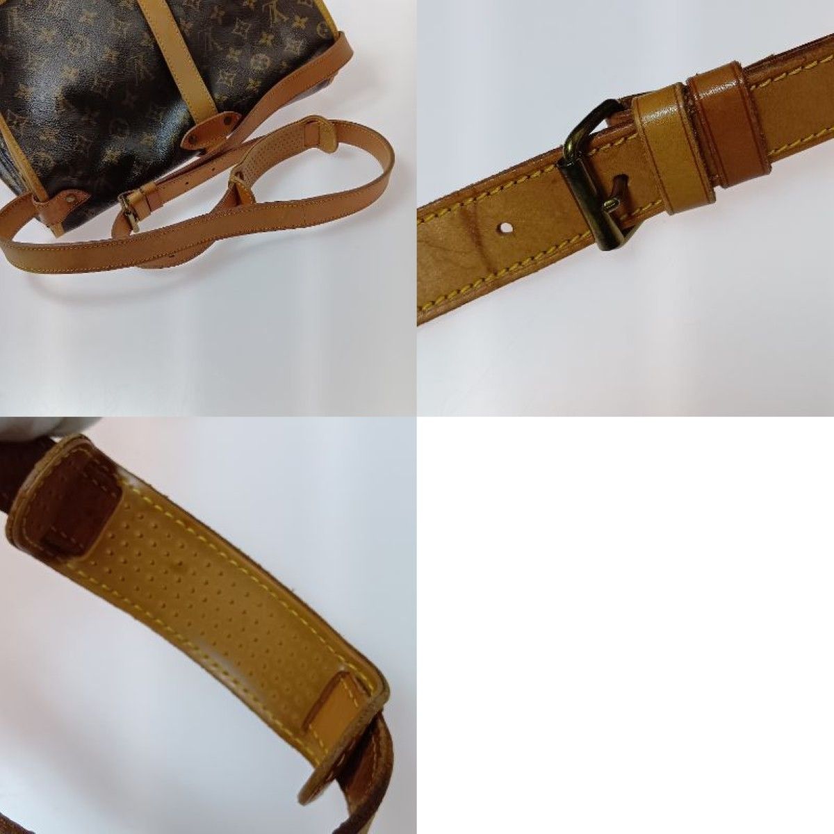 Louis Vuitton Monogram Saumur 35 Shoulder Bag M42254 Brown