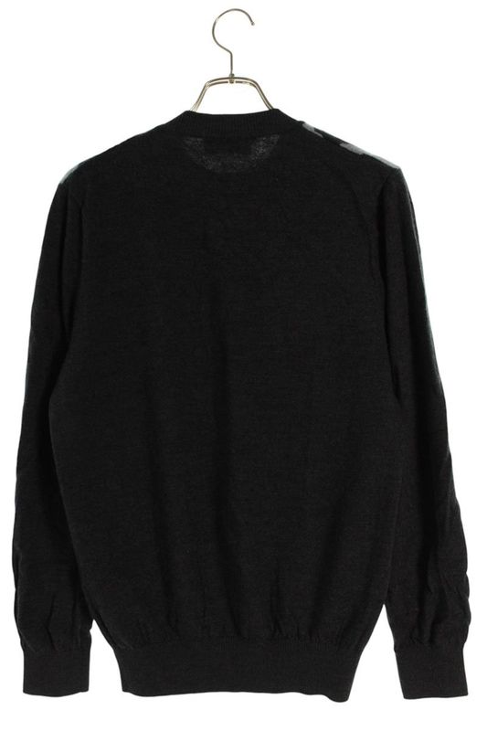 Fendi Fzx091 APJK Zucca Pattern Knit Men's 52