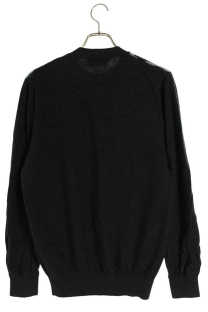 Fendi Fzx091 APJK Zucca Pattern Knit Men's 52