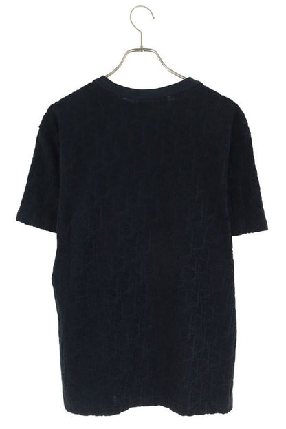 Dior 113j692a0614 Oblique All Over Pile T-shirt Men's XS