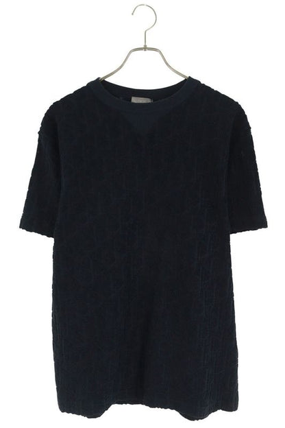 Dior 113j692a0614 Oblique All Over Pile T-shirt Men's XS