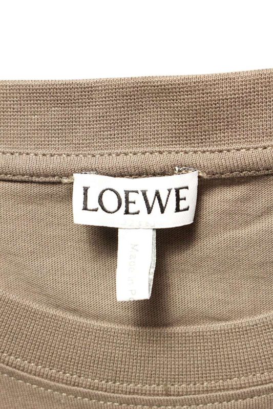 Loewe H526y22x25 Logo Embroidered Faux Pocket T-shirt Men M