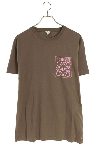 Loewe H526y22x25 Logo Embroidered Faux Pocket T-shirt Men M