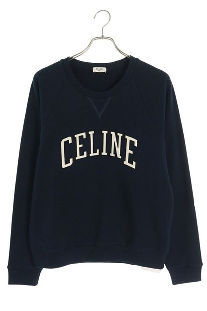 Celine 25AW Ry0hd670q Logo Wappen Sweatshirt Men's M
