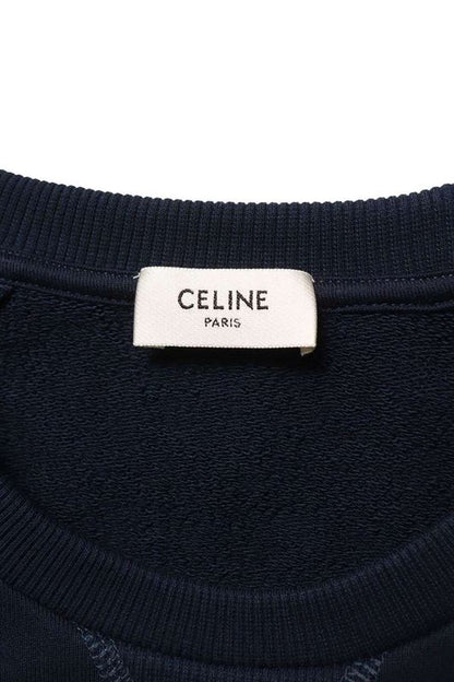 Celine 25AW Ry0hd670q Logo Wappen Sweatshirt Men's M
