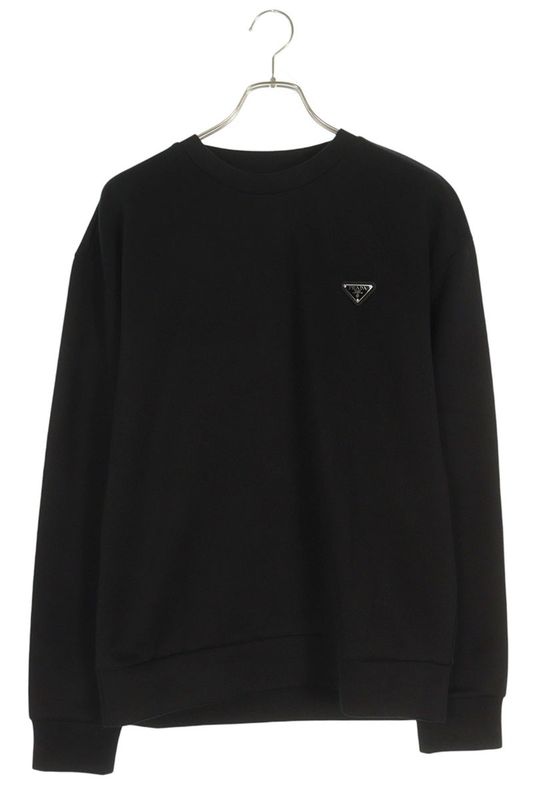 Prada Ujl90b Technical Cotton Sweatshirt Men's L