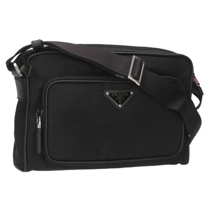 Prada 2vh190 Small Re-nylon Saffiano Leather Shoulder Bag Men's