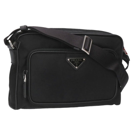 Prada 2vh190 Small Re-nylon Saffiano Leather Shoulder Bag Men's