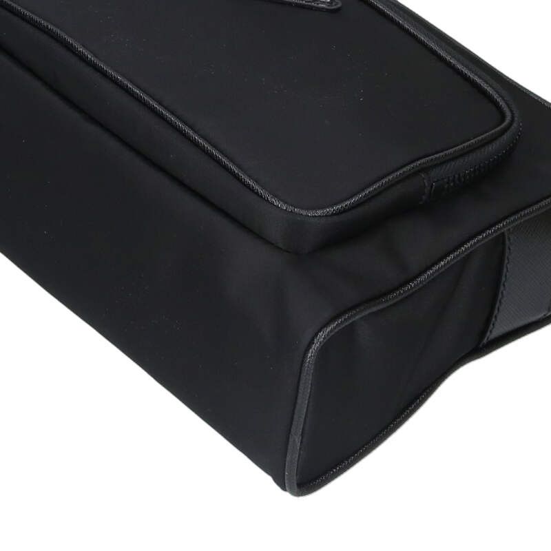 Prada 2vh190 Small Re-nylon Saffiano Leather Shoulder Bag Men's