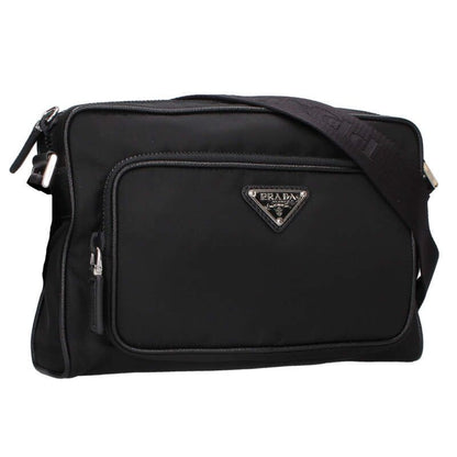 Prada 2vh190 Small Re-nylon Saffiano Leather Shoulder Bag Men's