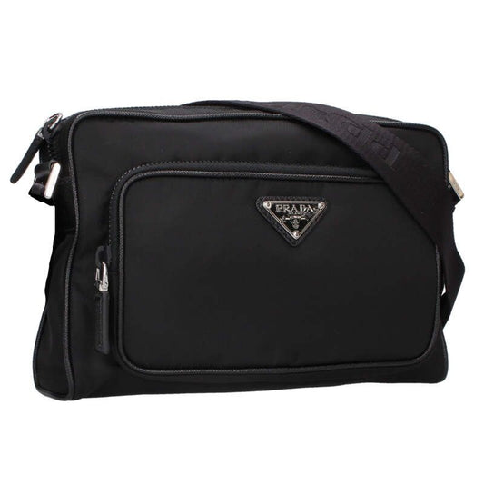 Prada 2vh190 Small Re-nylon Saffiano Leather Shoulder Bag Men's