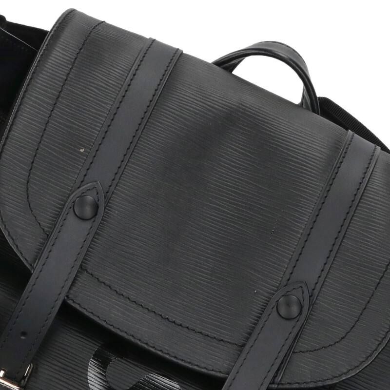 Supreme Louis Vuitton LV Christopher Backpack Epi Leather Christopher Backpack