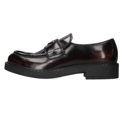 Prada 2de127 Chocolate Brushed Leather Loafer Men's 11
