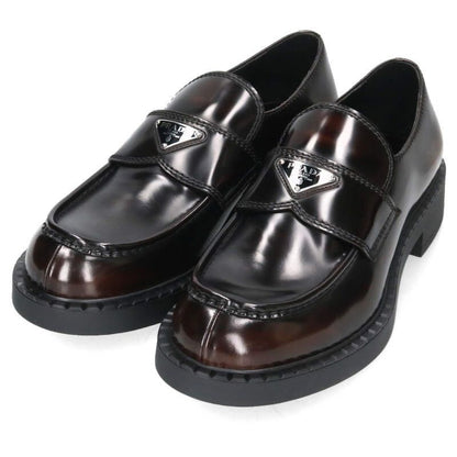 Prada 2de127 Chocolate Brushed Leather Loafer Men's 11
