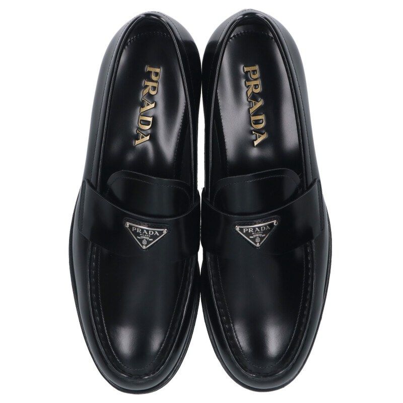 Prada 2db205 Brushed Leather Loafer Men's 6